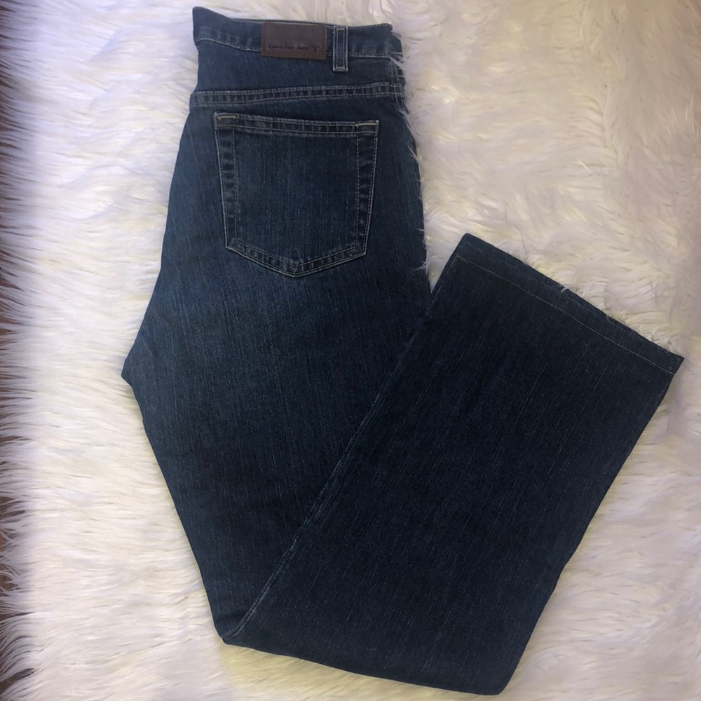 CALVIN KLEIN high rise mom jeans NWT
